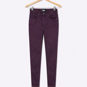 PAIGE Deep Purple Skinny Jeans